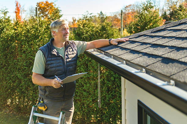 Professional Emergency Roof Repair technician working in Jenison, MI